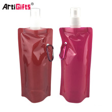 Custom Sports Fold bottle Plastic Portable travel water bottle